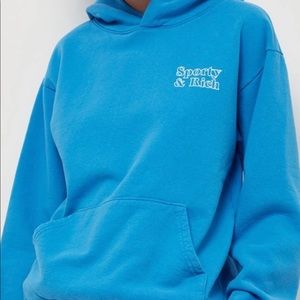 Sporty&rich classic logo hoodie